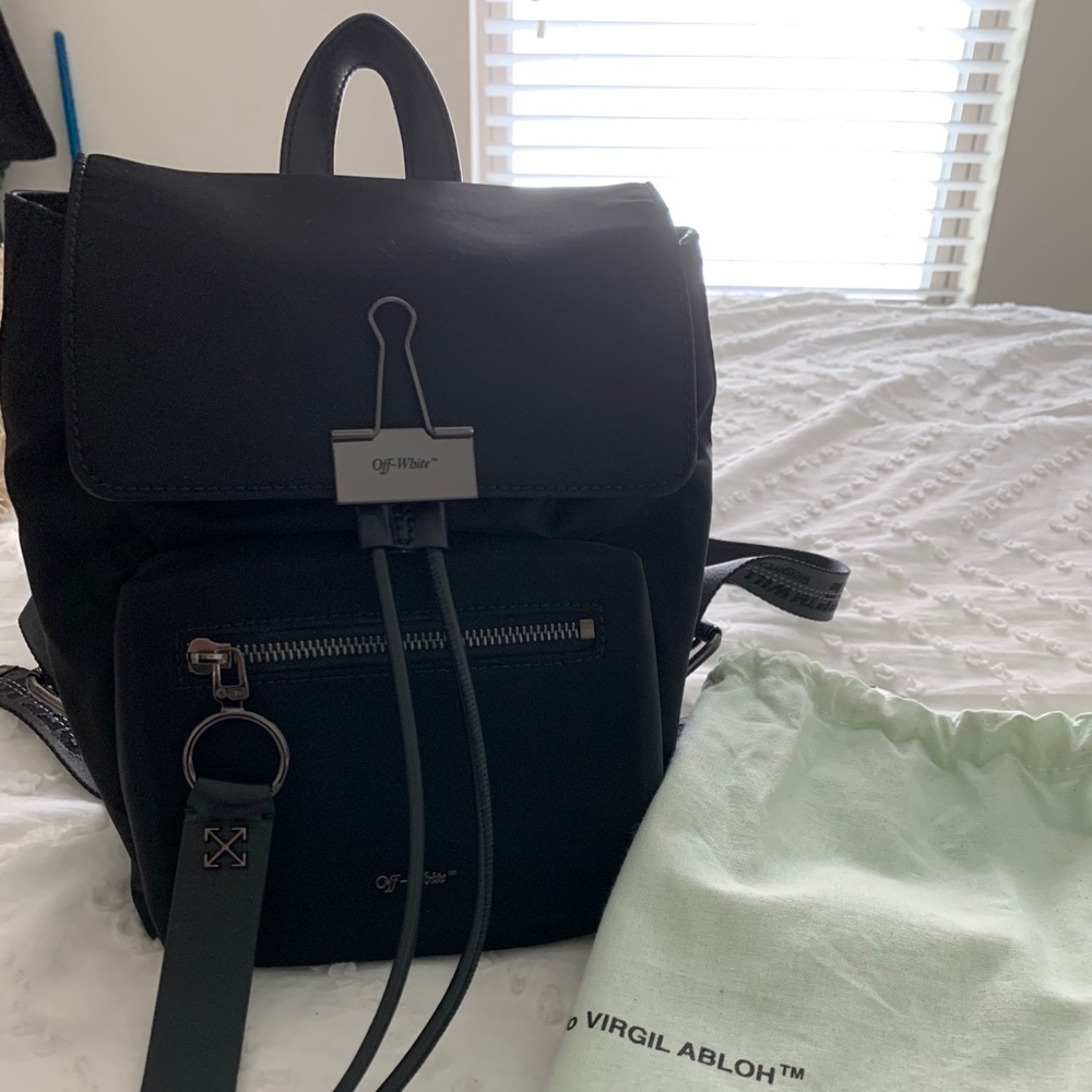 Off-White Mini Nylon Backpack